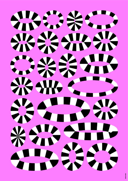Poster Vormlust grafisch ontwerp printje lijst abstract